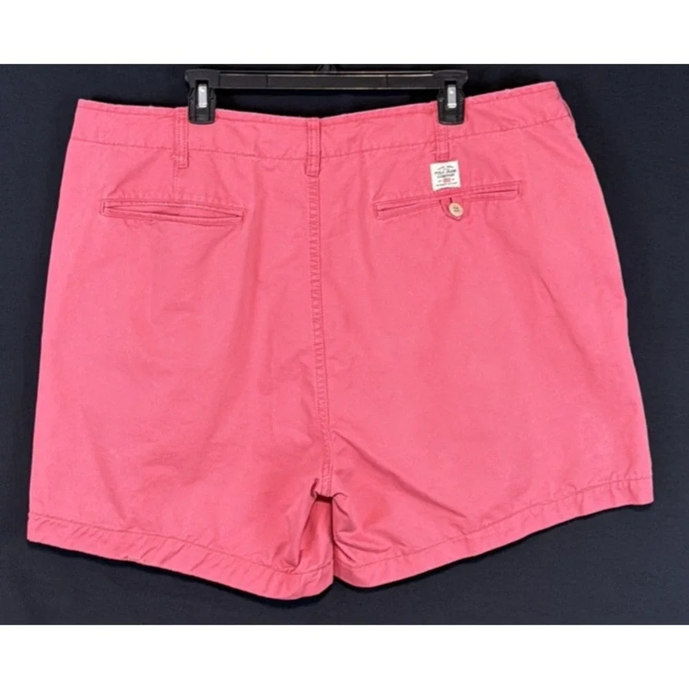 Polo Jeans CO Mens Vintage Shorts 40 Distressed Pink 100% Cotton RL-67 PJC